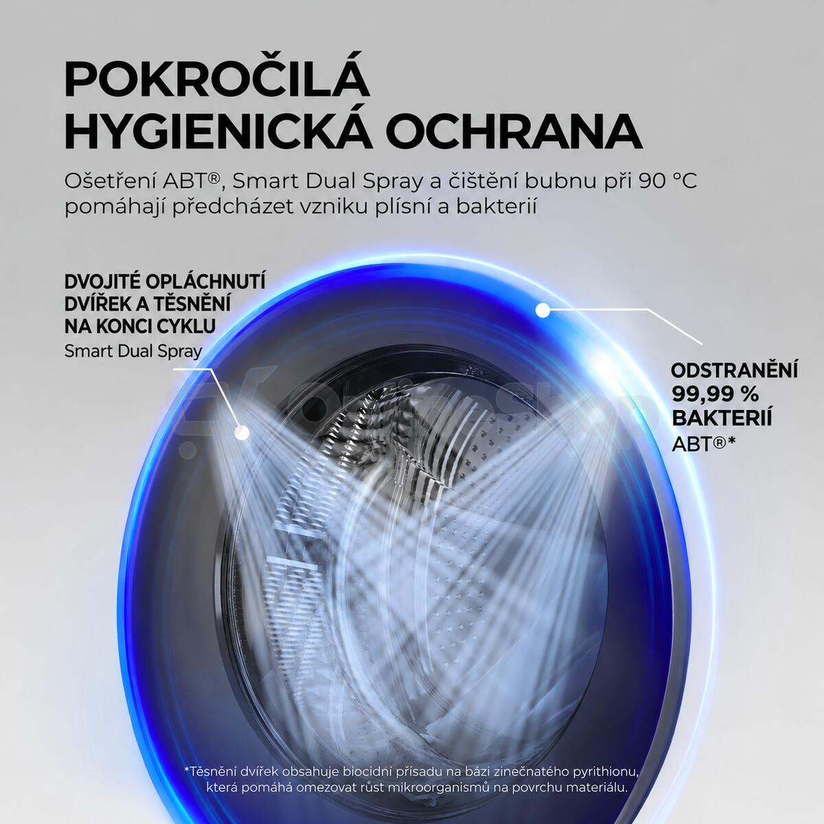 Pračka Haier HW150-BD14397U-S X SERIES 11 SUPERDRUM