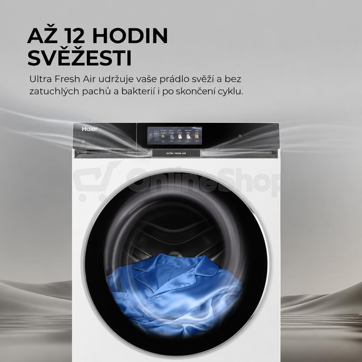 Pračka Haier HW150-BD14397U-S X SERIES 11 SUPERDRUM