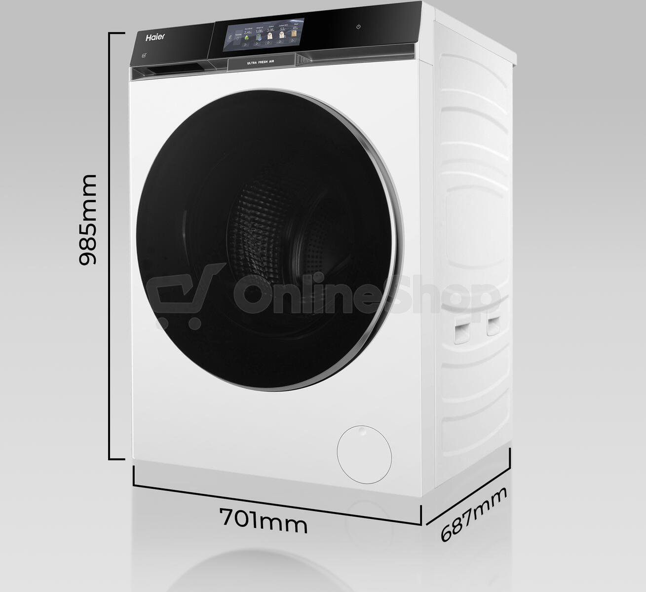 Pračka Haier HW150-BD14397U-S X SERIES 11 SUPERDRUM