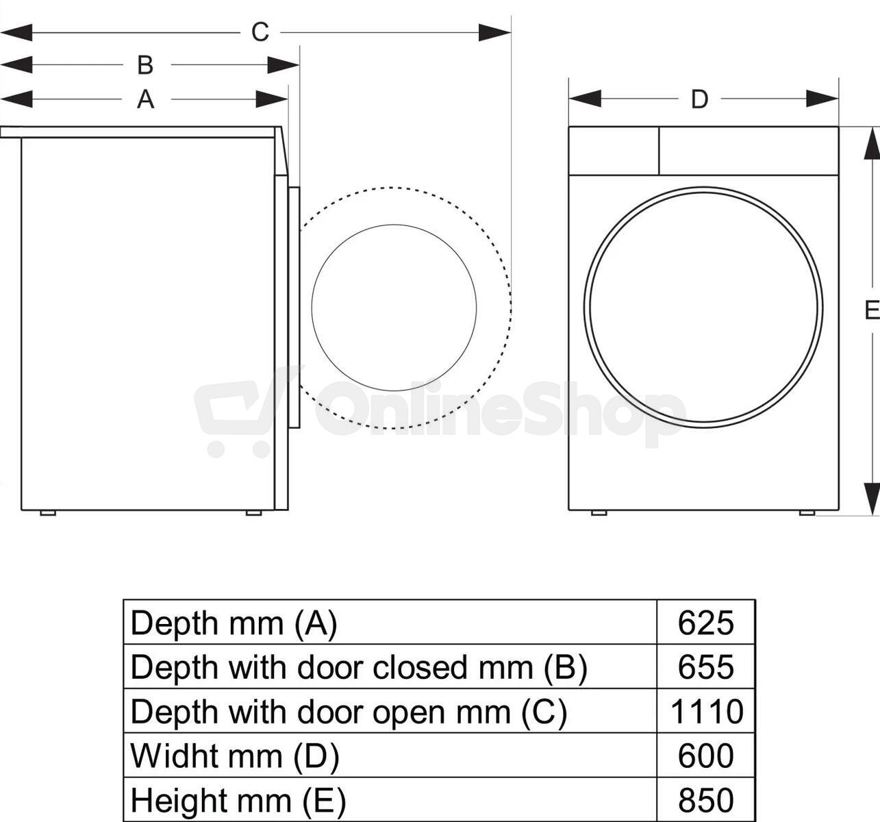 Sušička prádla Gorenje DG48DB G400