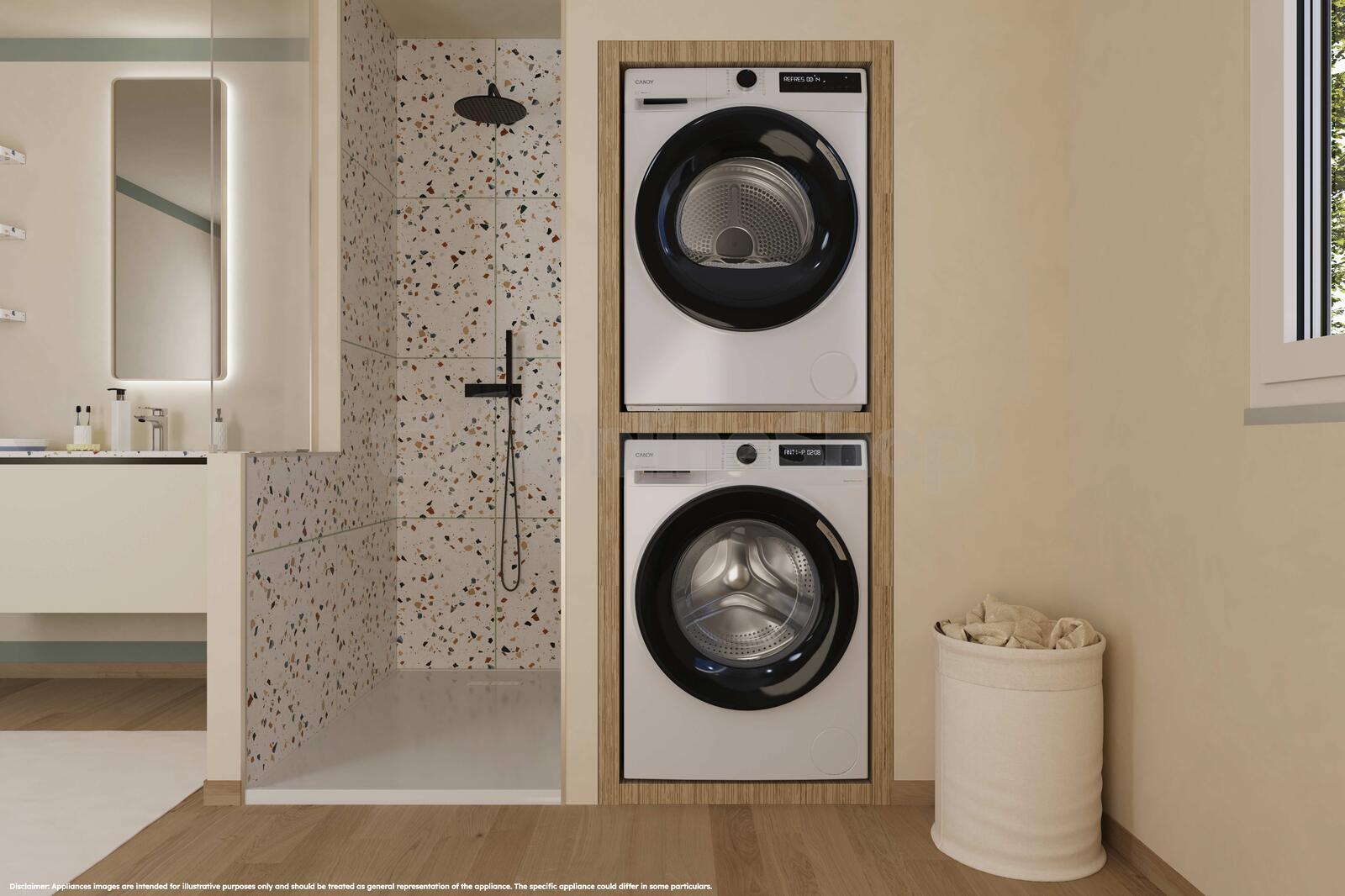 Sušička prádla Haier HD70-D357TU1-S SLIM X Series 5