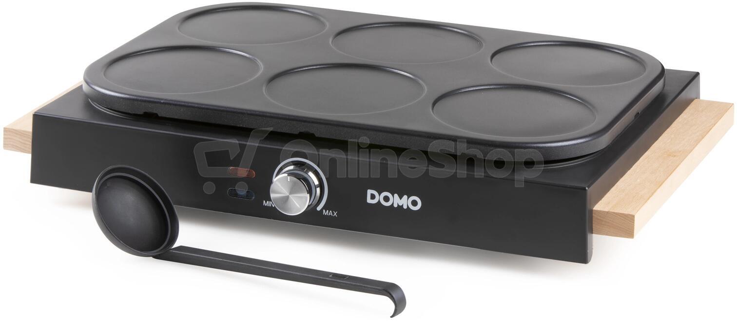 Elektrický lívanečník na 6 lívanců - DOMO DO8717PN