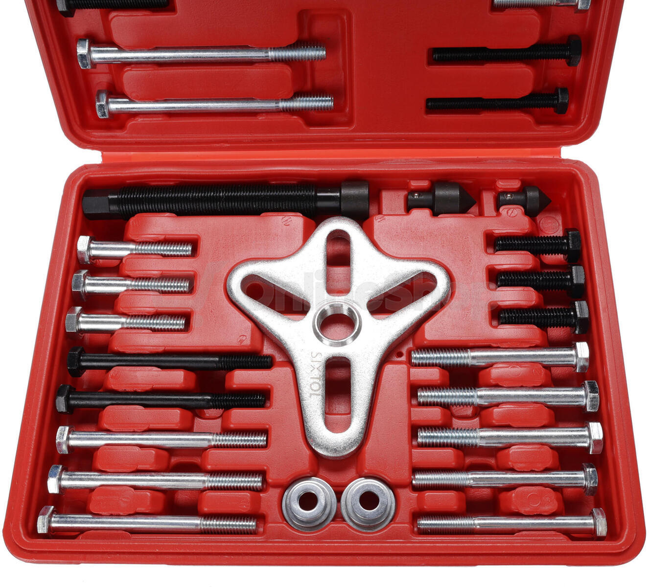 Sada stahováků volantu a klikové hřídele MECHANIC PULLER SET 8, 46 ks SIXTOL