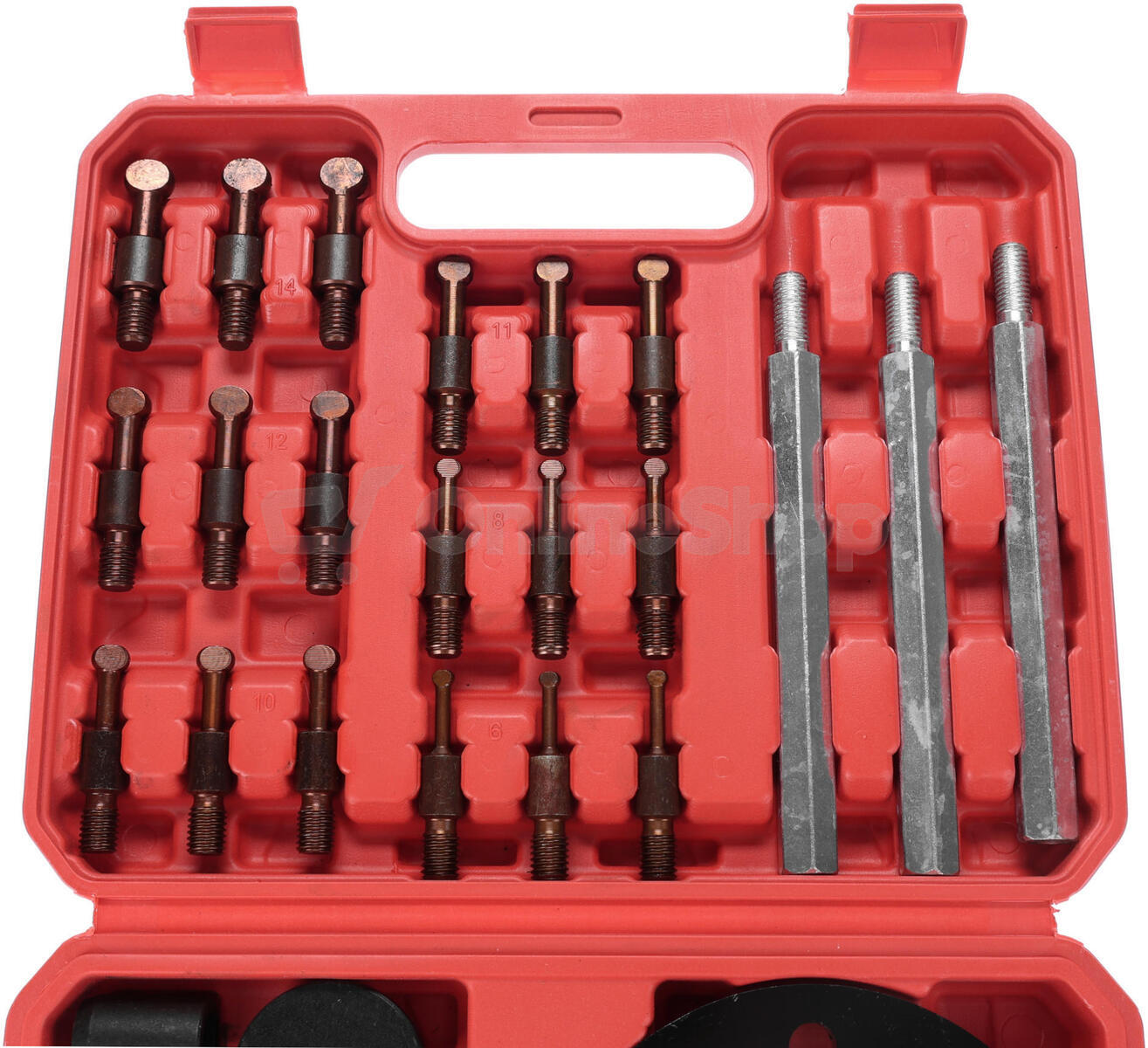 Sada s tříramenným stahovákem vnitřních ložisek MECHANIC BEARING PULLER 4 SIXTOL