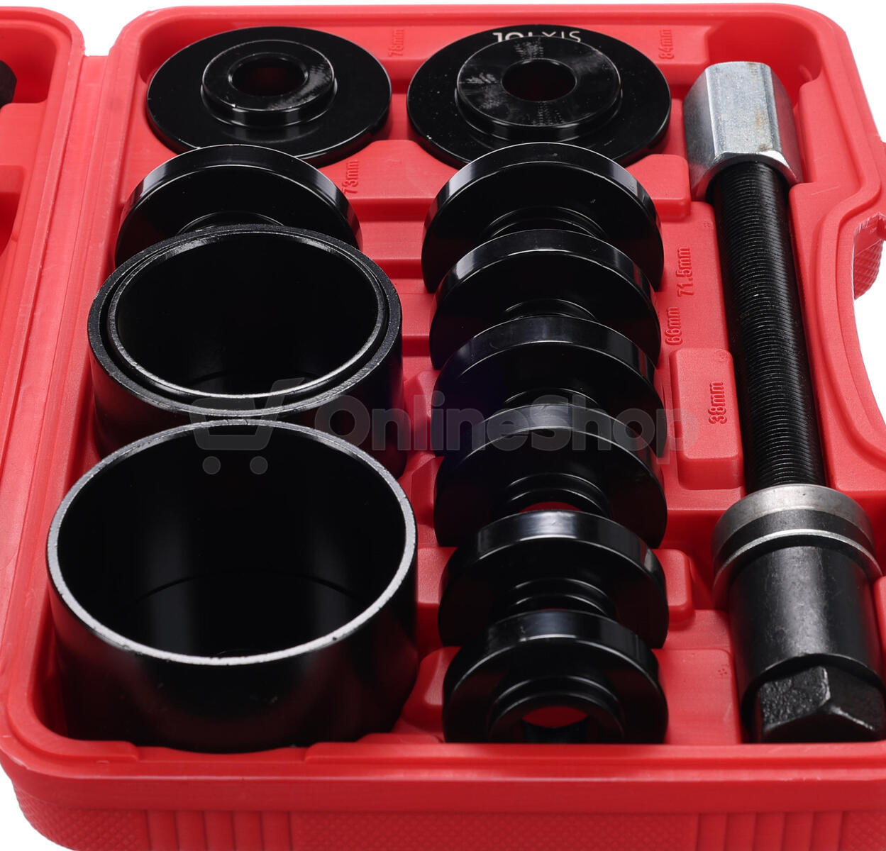 Sada na demontáž ložisek kol MECHANIC BEARING PULLER 8, 19 ks SIXTOL