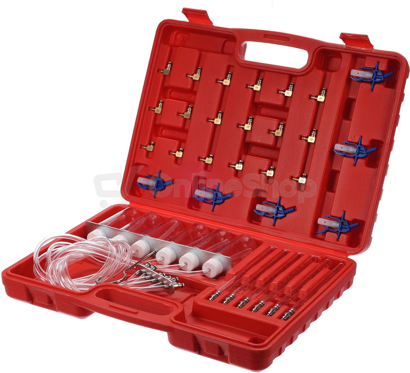 Testovací sada pro měření průtoku vstřikovačů Common Rail MECHANIC FLOW METER 1 SIXTOL