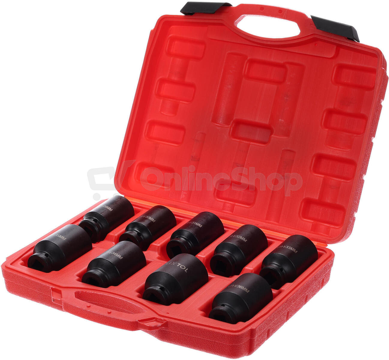 Sada nástrčných hlavic MECHANIC WRENCH SET 1, 1/2", 9 ks SIXTOL
