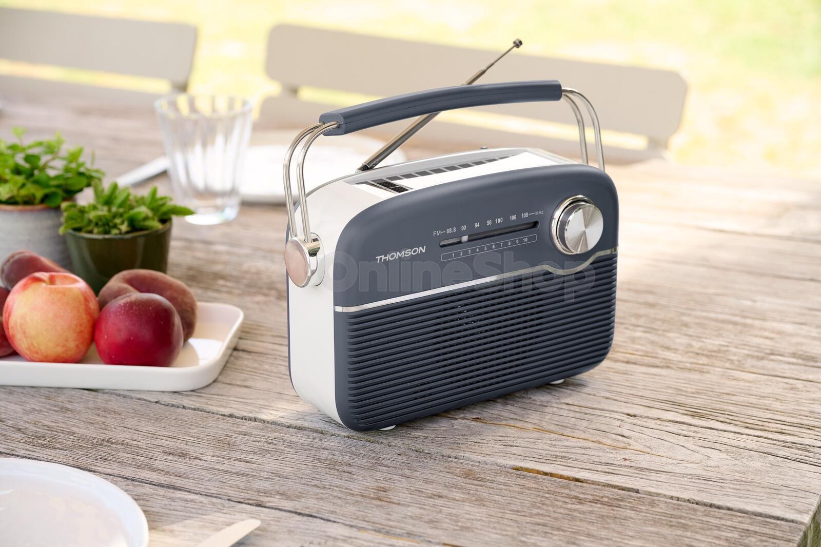 Radiopřijímač BigBen Thomson RTS450BTG, černý