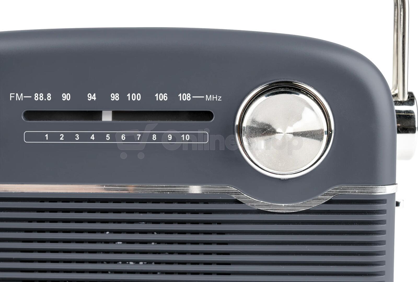 Radiopřijímač BigBen Thomson RTS450BTG, černý