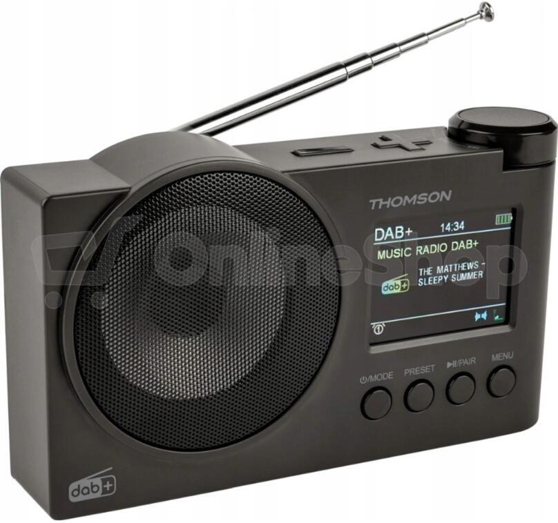 Radiopřijímač BigBen Thomson RT400DABBTBK