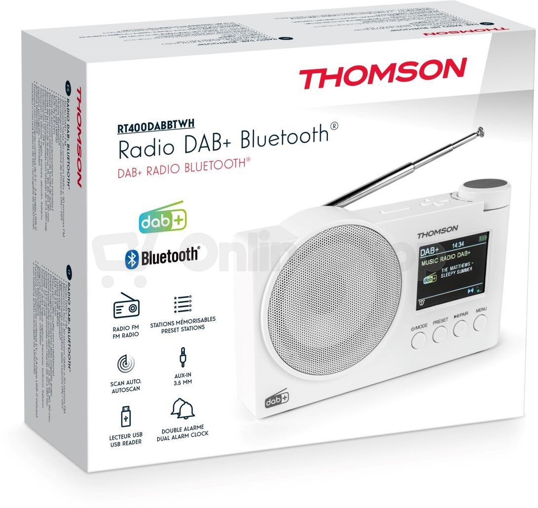Radiopřijímač BigBen Thomson RT400DABBTWH
