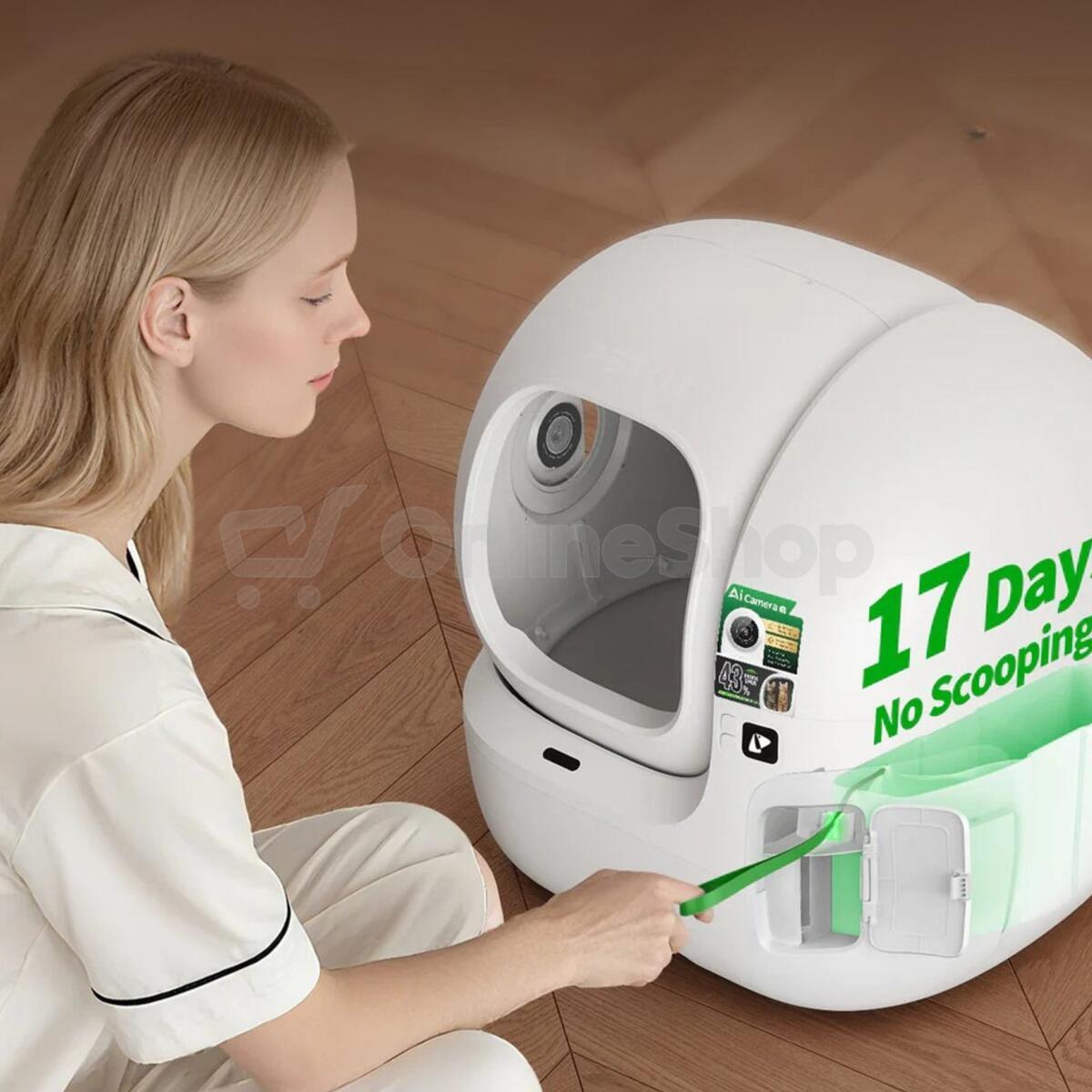 Purobot Max Pro 2 Petkit Automatická samočisticí toaleta pro domácí mazlíčky
