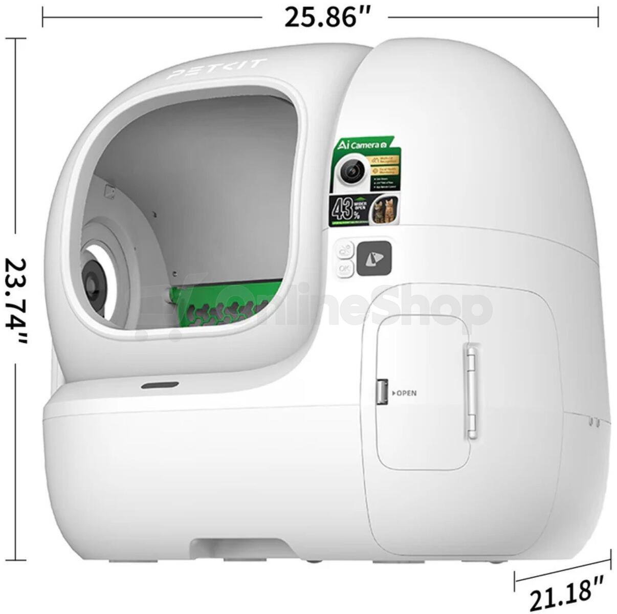 Purobot Max Pro 2 Petkit Automatická samočisticí toaleta pro domácí mazlíčky