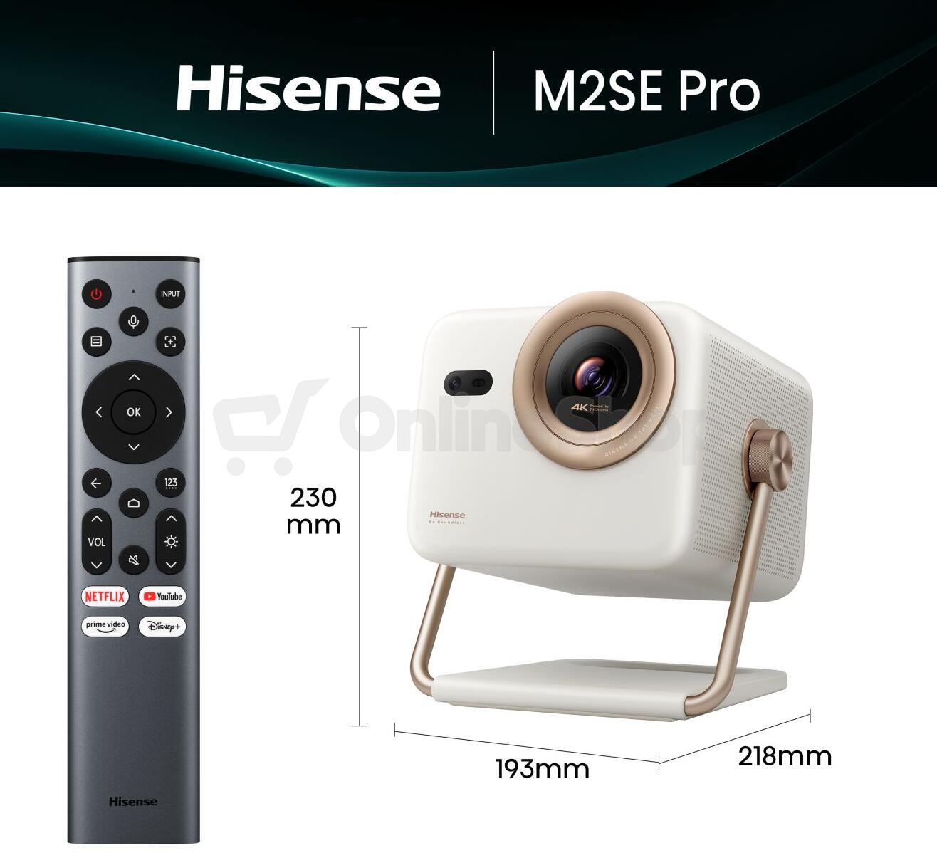 Smart mini projector Hisense PROJECTOR M2SE Pro HSN