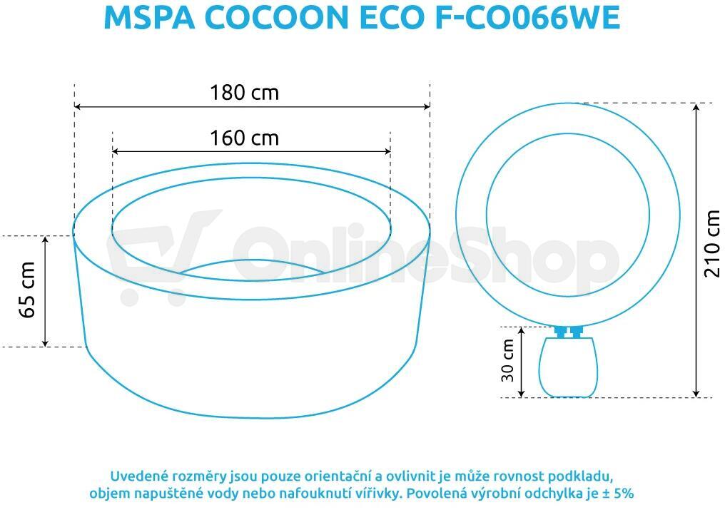 Vířivka Marimex MSPA COCOON-ECO F-CO066WE