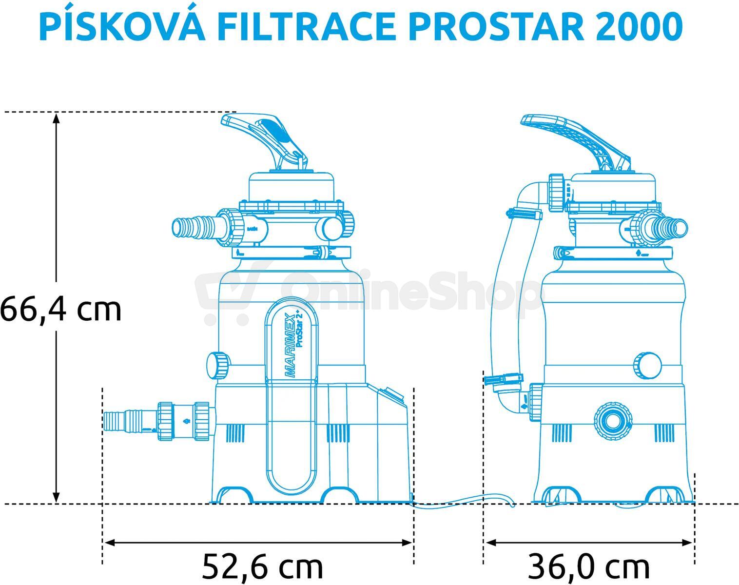 Písková filtrace Marimex ProStar 2000 (10604352)