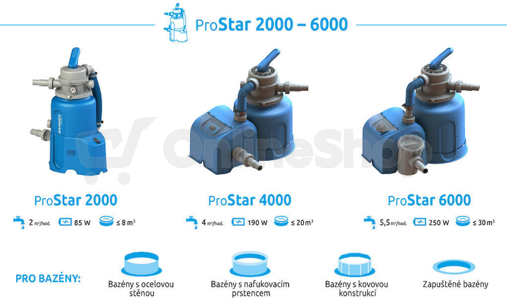 Marimex písková filtrace ProStar 6000 (10604354)