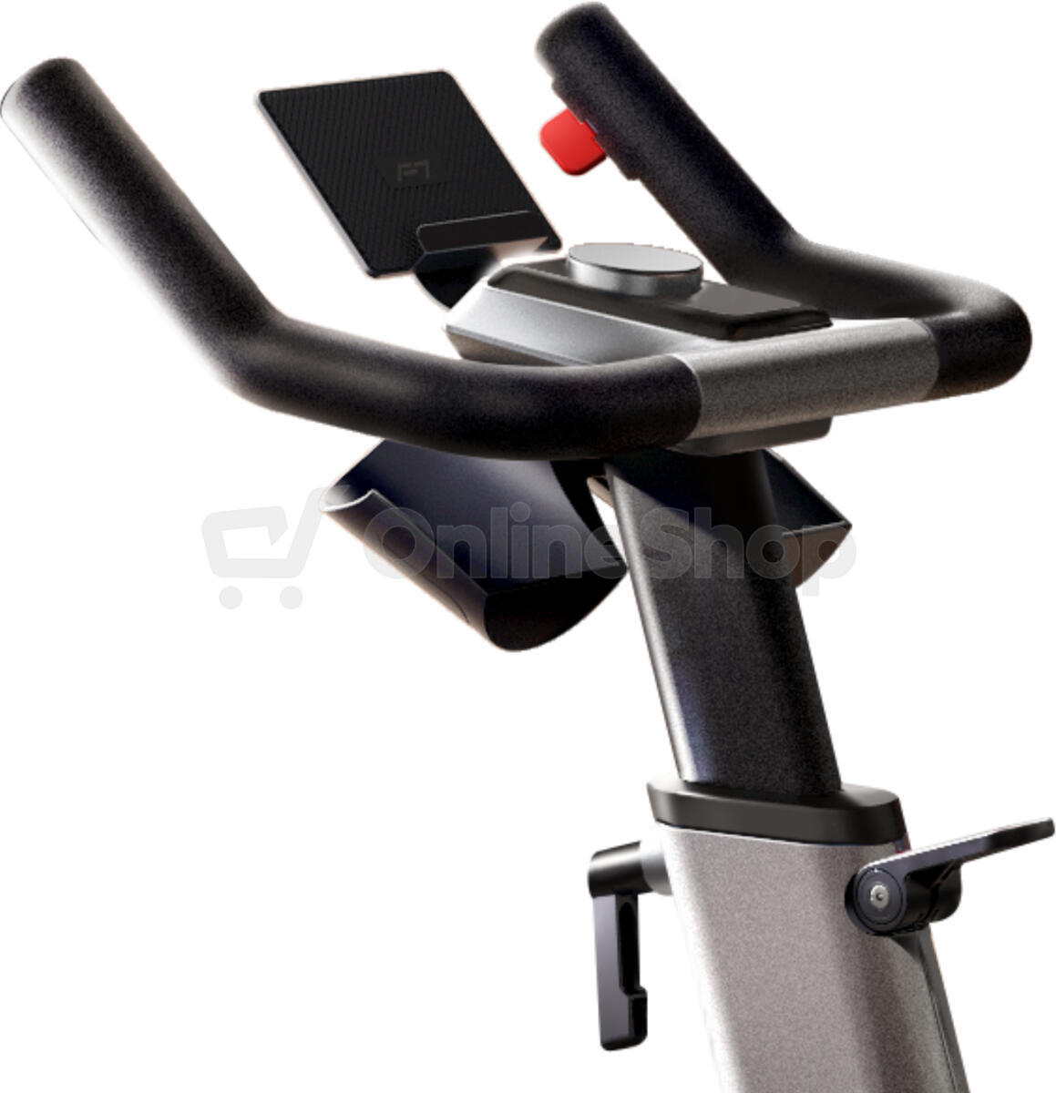 Elektromagnetický cyklotrenažér BCF7K s bluetooth černo šedý