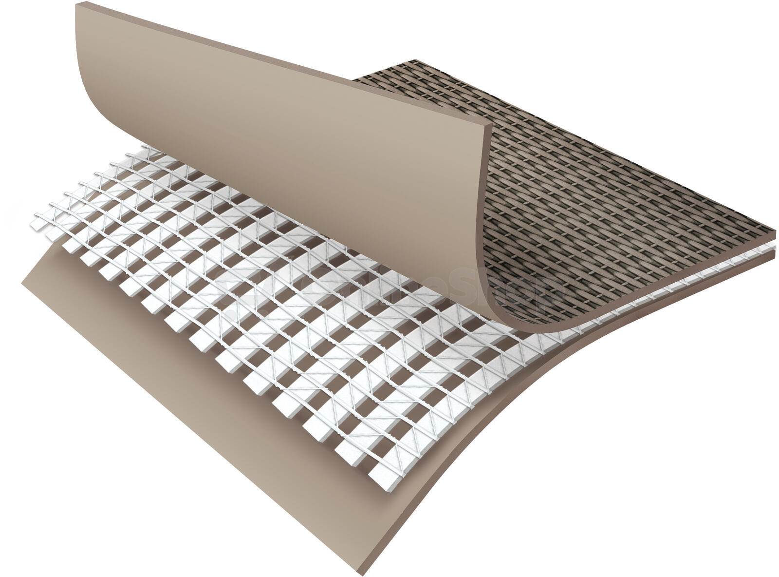 Bazén CF FRAME ratan, 305 x 107 cm