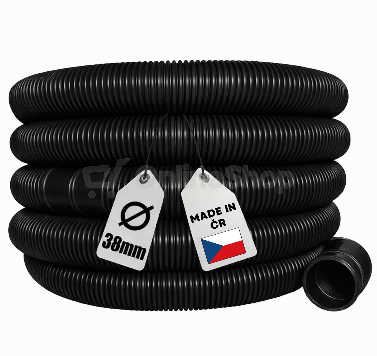 Hadice bazénová 38 mm (6m) černá CF