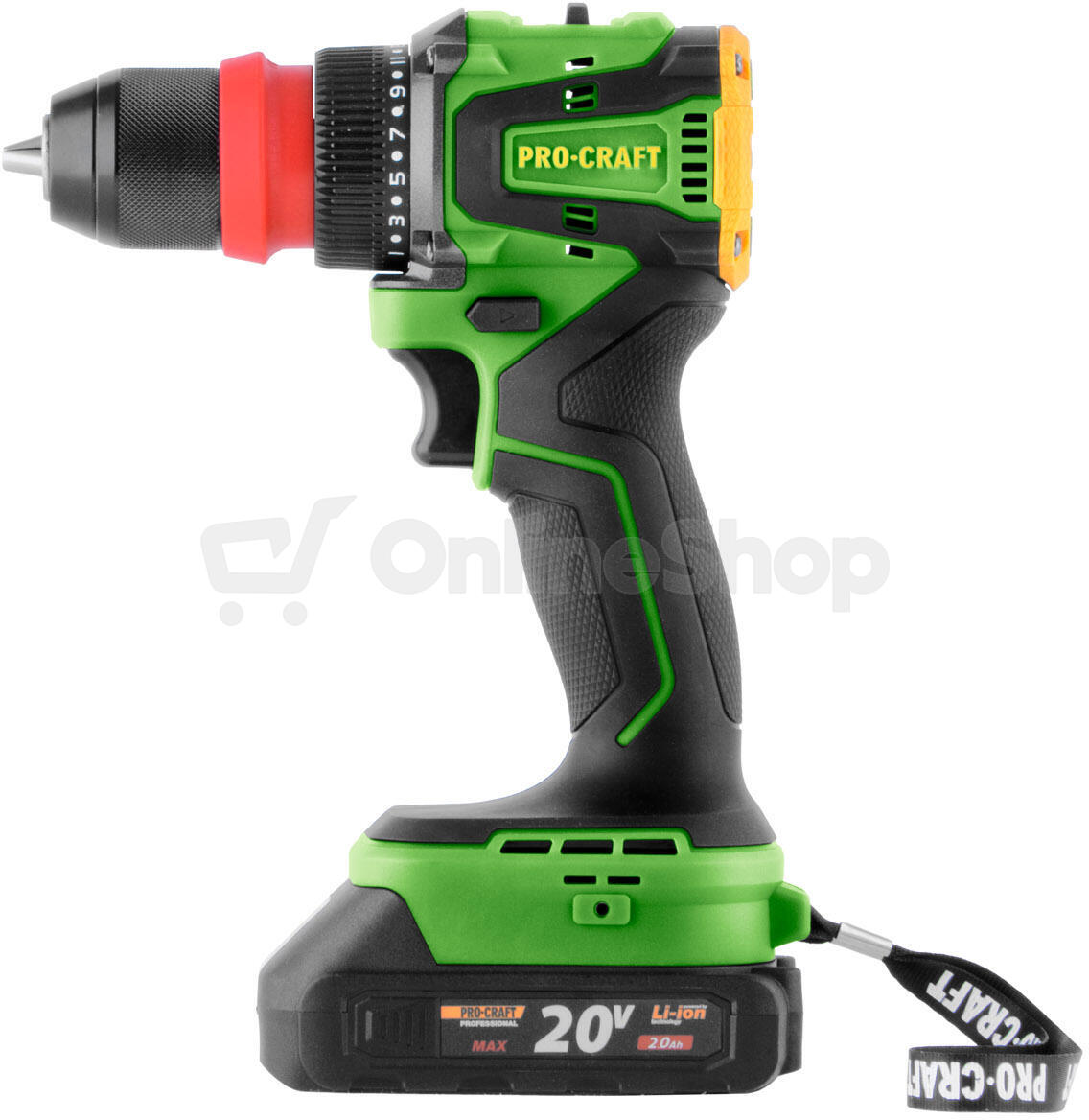 Aku vrtací šroubovák Procraft PA20LiDFR-1B-C / PA20LiDFR-1B-C