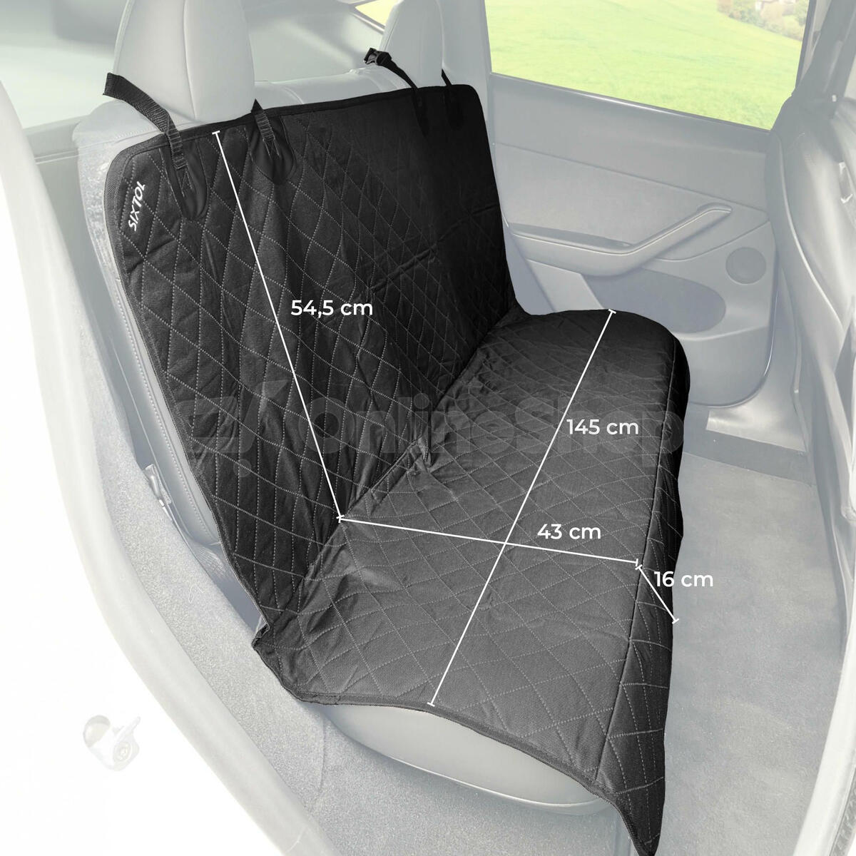 Ochranná deka do auta pod psa CAR ROCKY LIGHT L SIXTOL