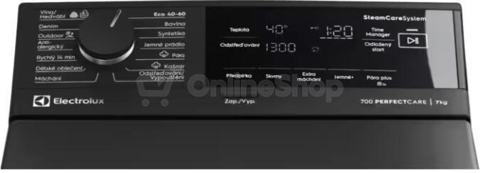 Pračka Electrolux 700 SteamCare® EW7T337DC