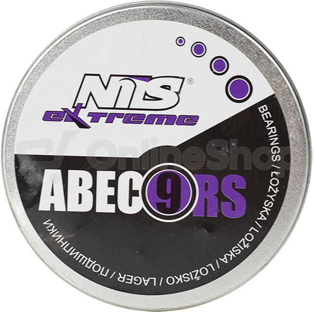 ABEC 9 RS CARBON LOŽISKA NILS EXTREME (8 KS BOX)