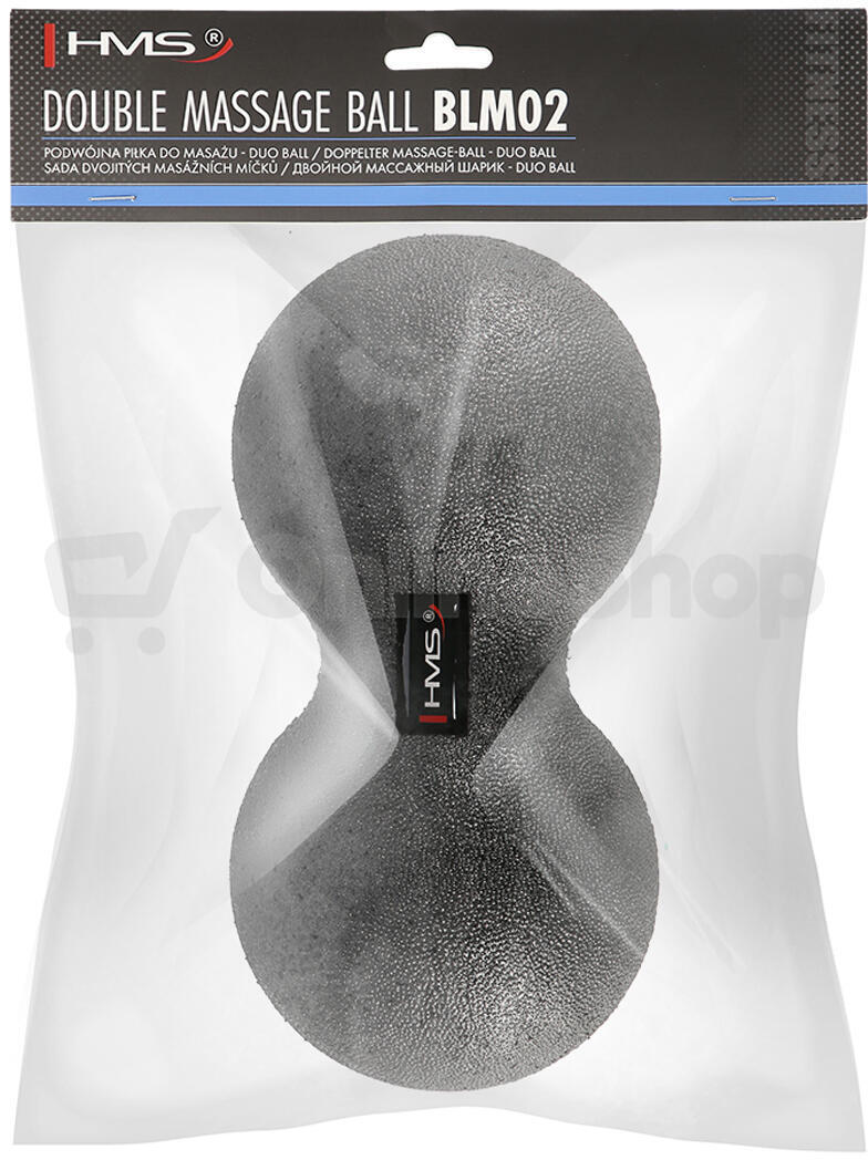 Masážní míč HMS BLM02 12 cm - Lacrosse Ball