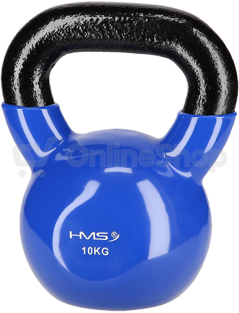 Kettlebel HMS KN 10 kg pokrytý vinylem