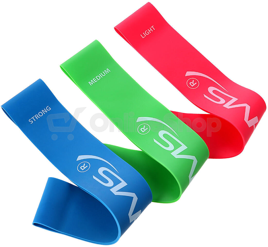 Sada fitness gum HMS GU04 Slim Set