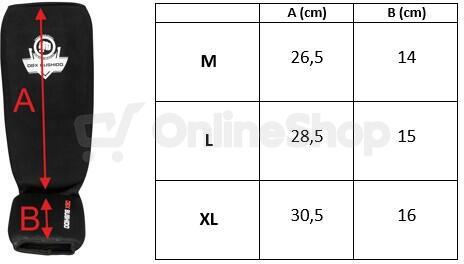 Chrániče holení a nártu DBX BUSHIDO SP-20v2