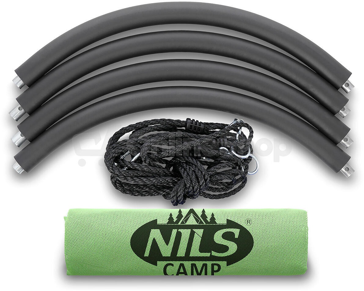 Houpačka čapí hnízdo NILS Camp NB5036 zelená