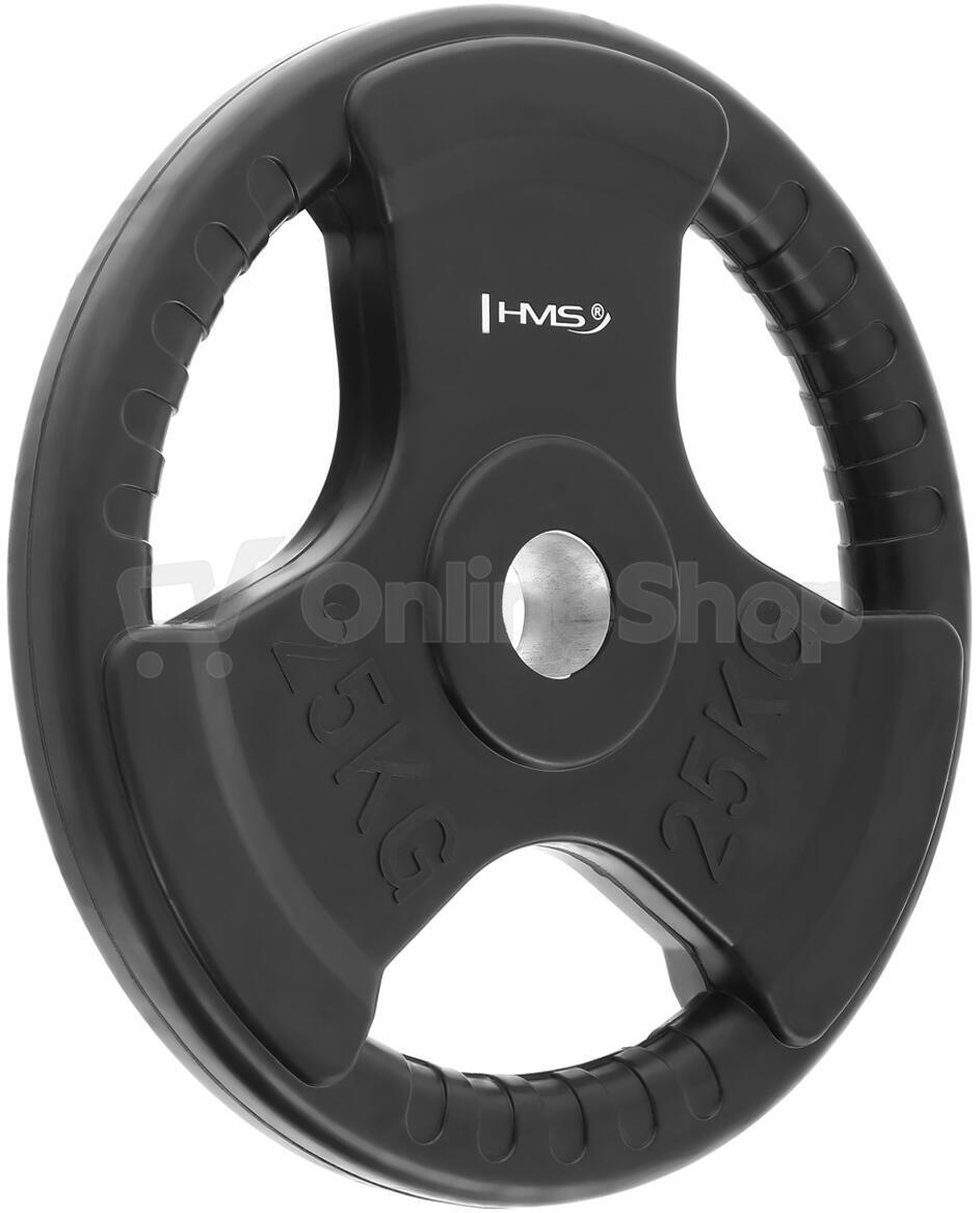Olympijský kotouč HMS Tri-grip 25 kg