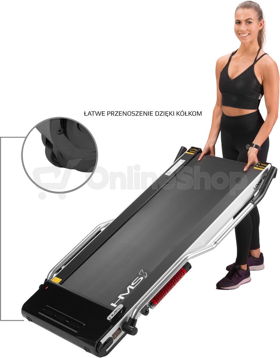 Elektrický trenažér HMS pro Nordic walking LOOP15