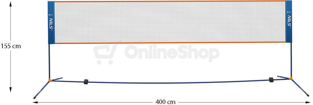 Skládací síť pro badminton NILS NN400
