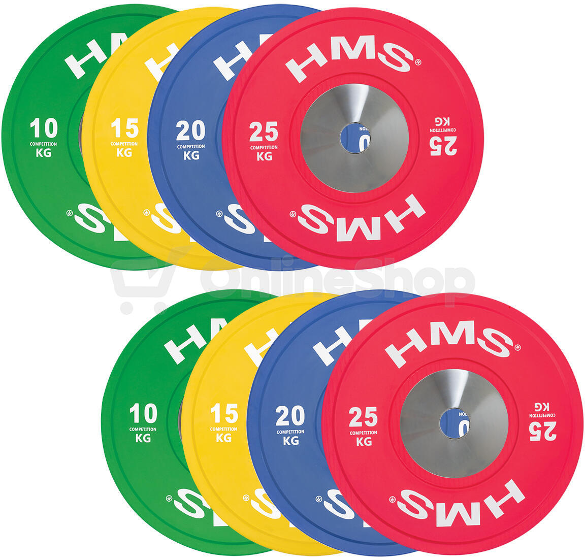 Sada závodních olympijských kotoučů HMS TBR08 PRO