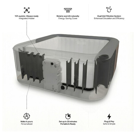 CF WAVE PACIFIC 4&nbsp;GREY RATTAN (foto 2)