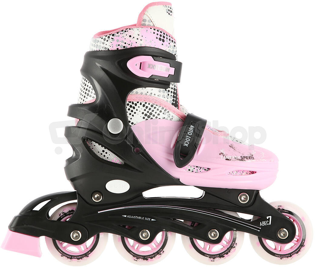 Brusle NILS Extreme NH18331 4v1 růžové