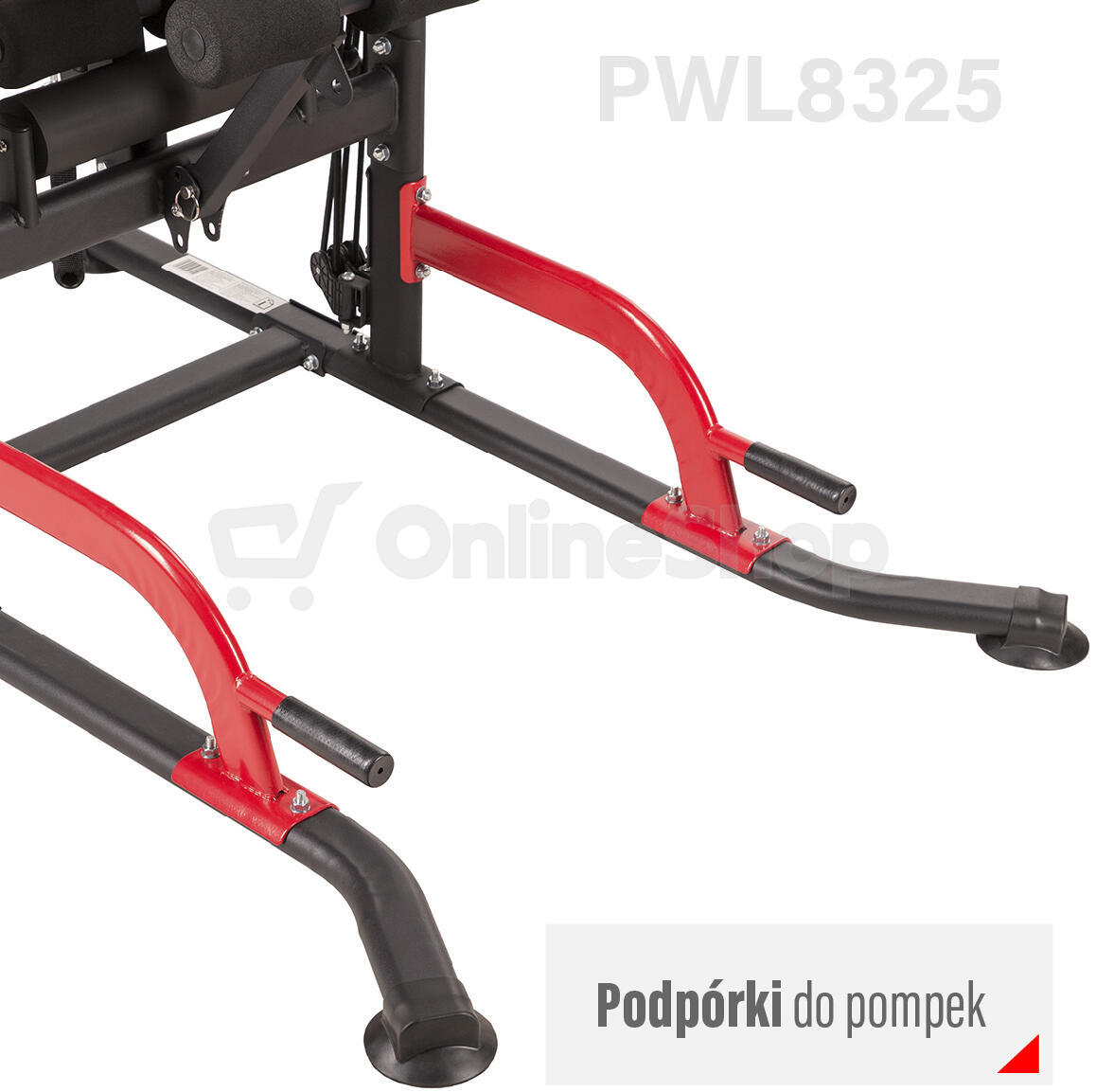 Multifunkční bradla s lavicí HMS PWL8325