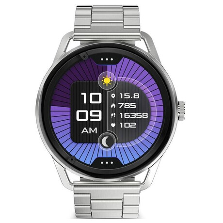 Aligator Watch AMOLED PRO, stříbrné (foto 1)