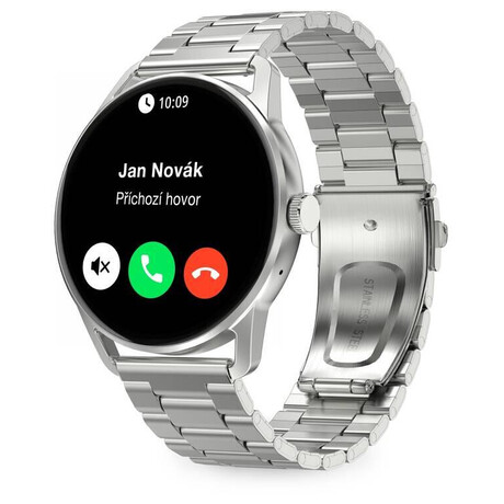 Aligator Watch AMOLED PRO, stříbrné (foto 2)