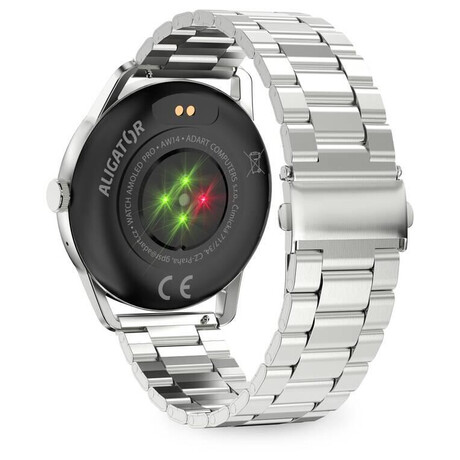 Aligator Watch AMOLED PRO, stříbrné (foto 10)