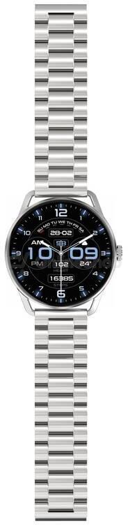 Chytré hodinky ALIGATOR Watch AMOLED PRO, stříbrné