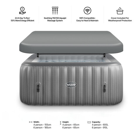 CF WAVE PACIFIC 6&nbsp;GREY RATTAN (foto 1)