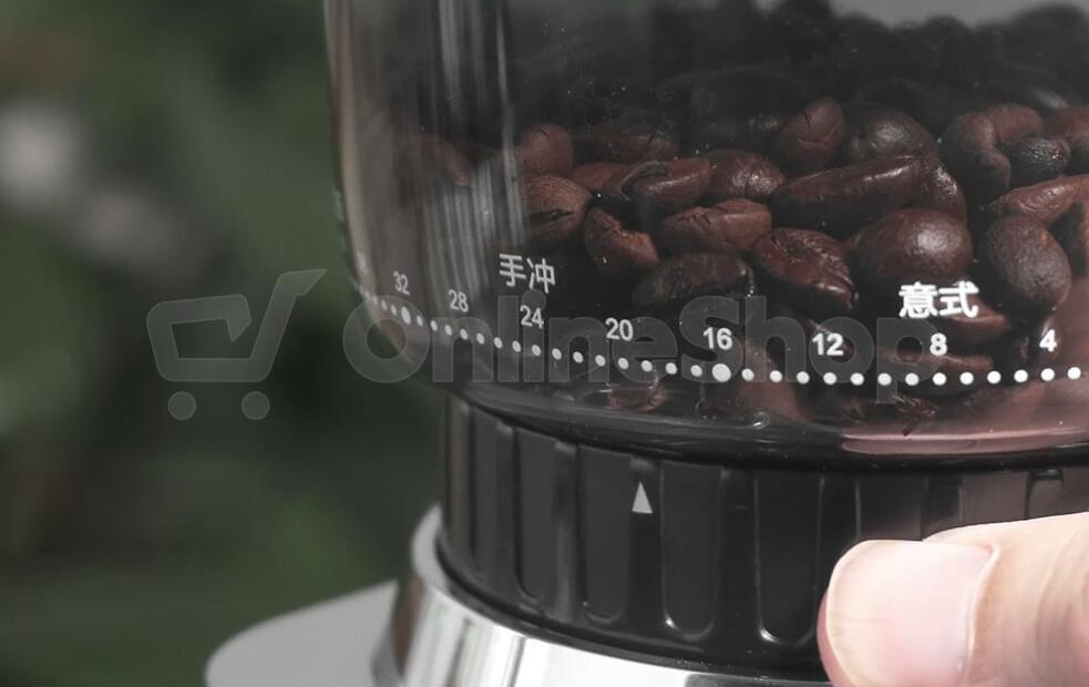Elektrický mlýnek na kávu HIBREW G7, bílý