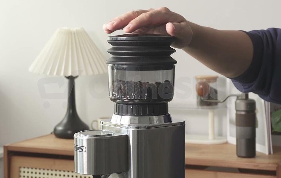 Elektrický mlýnek na kávu HIBREW G7, bílý