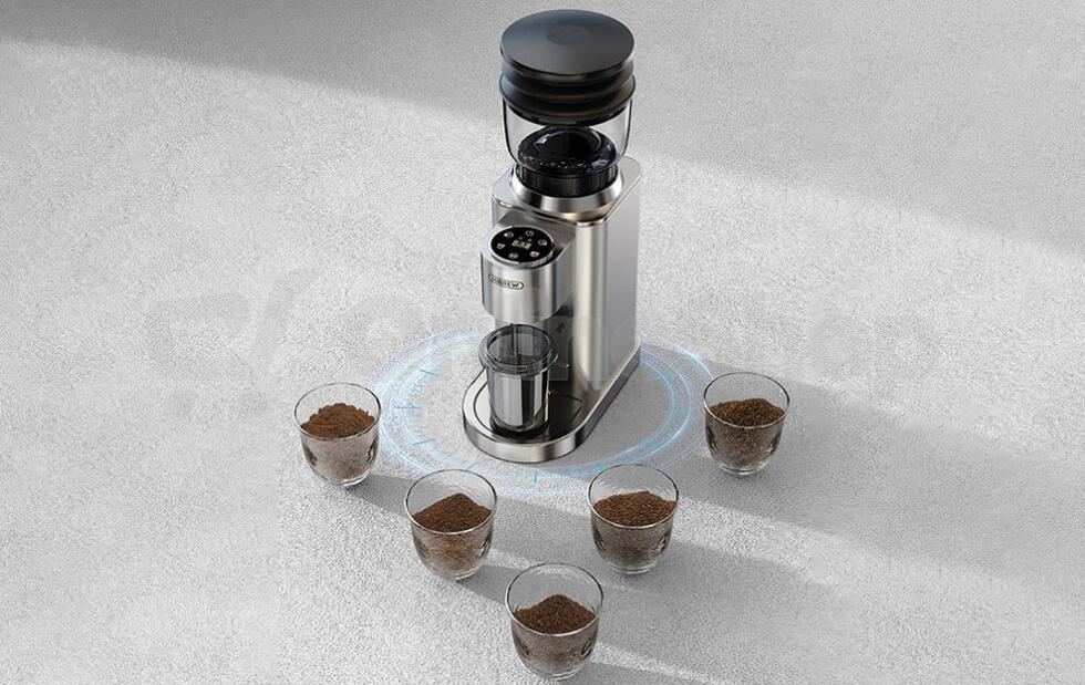 Elektrický mlýnek na kávu HIBREW G7, bílý