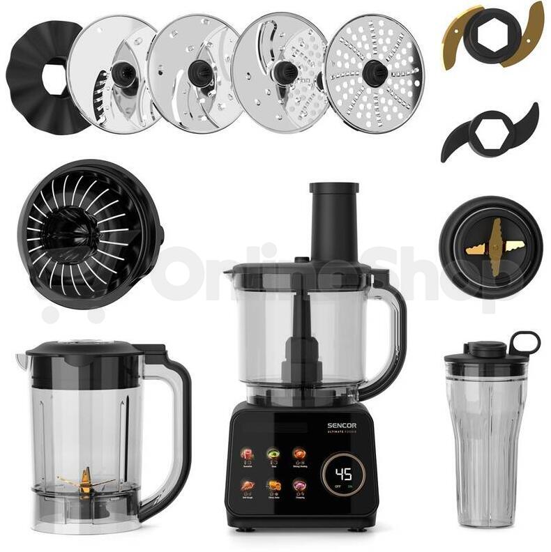 Food processor Sencor SBU 9878BK