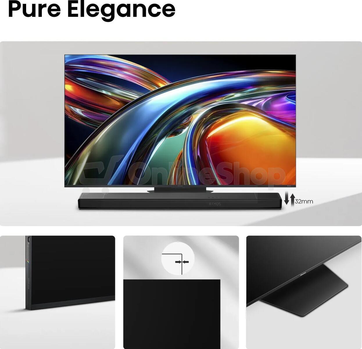 RGB MiniLED TV Hisense 65UR9S